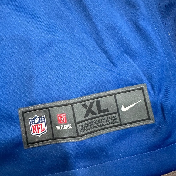 Nike On-Field NFL Indianapolis Colts Carson Wentz #2 Blue Jersey Mens XL NWT - Picture 3 of 7